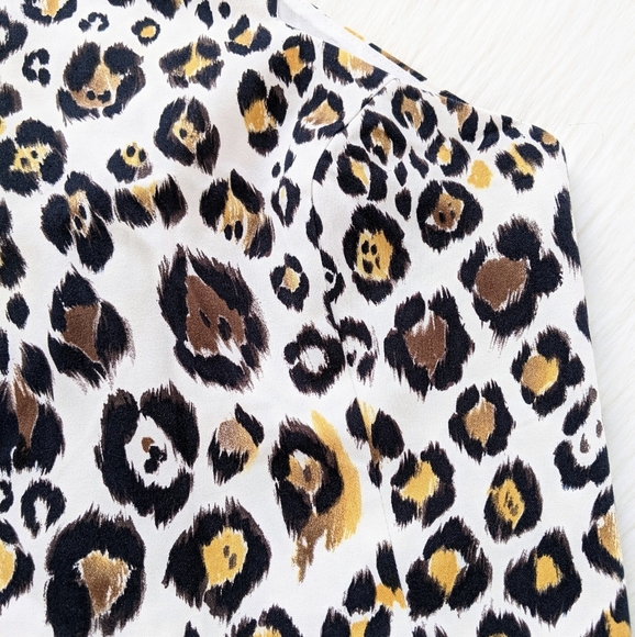 Line & Dot x Revolve Cyber Leopard Print Crop Top - Picture 10 of 14